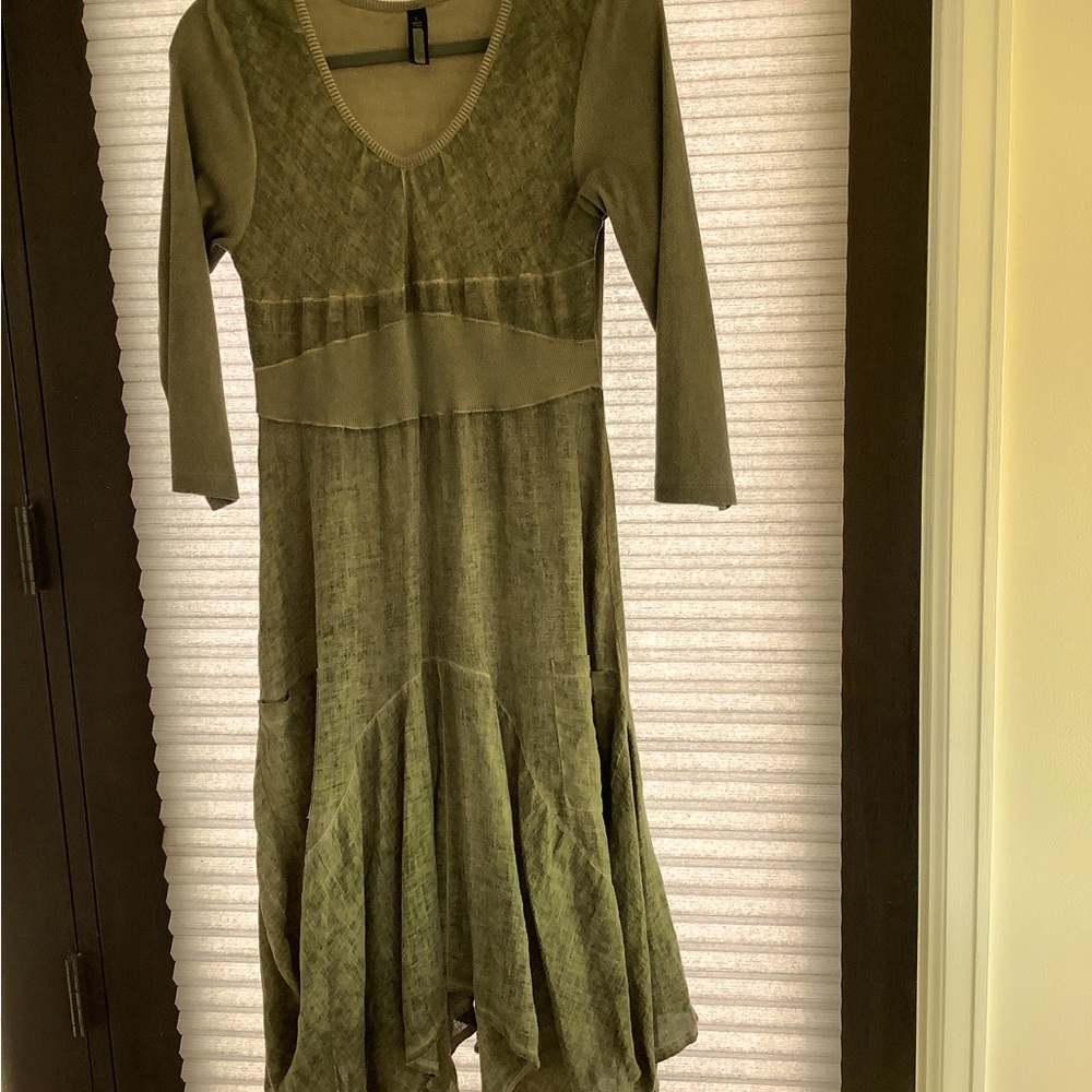 Ozini linen dress.